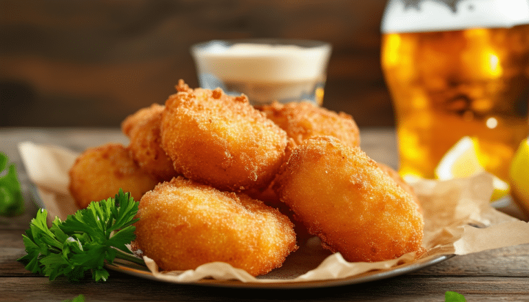 découvrez la recette parfaite des beignets de calamars à la pâte de bière, un plat croustillant et savoureux qui ravira vos papilles. idéal pour un apéritif ou un repas festif, laissez-vous séduire par cette gourmandise marine.