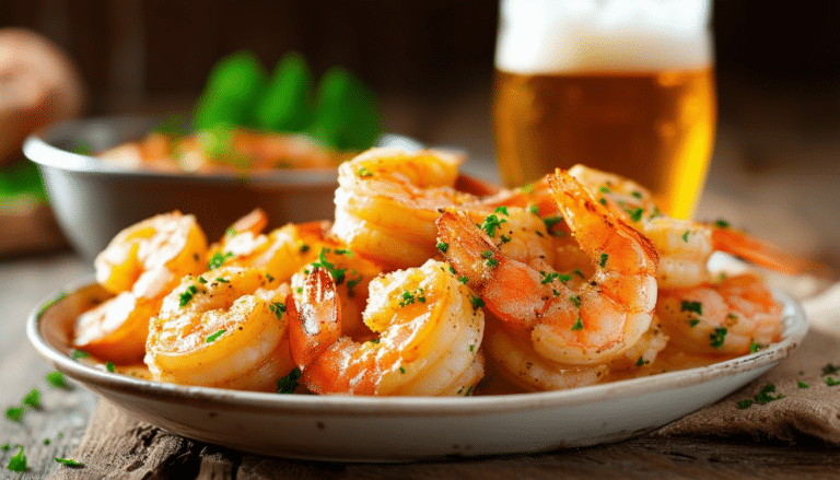 découvrez notre délicieuse recette de bouchées de crevettes à l'ail et à la bière, un mélange savoureux qui éveillera vos papilles. parfaites pour un apéritif ou un plat convivial, ces bouchées croustillantes séduiront tous vos invités. lancez-vous dans la cuisine et régalez-vous avec cette spécialité inoubliable !