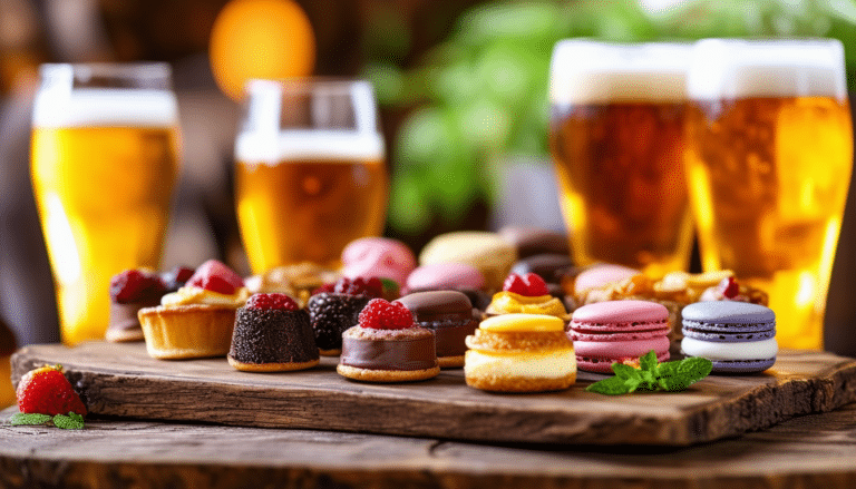 découvrez notre sélection de petits fours variés, parfaits pour sublimer votre apéritif bière. idéaux pour ravir vos invités, ces délicieuses bouchées sauront allier saveurs et convivialité. osez l’originalité et faites de votre apéro un moment inoubliable !
