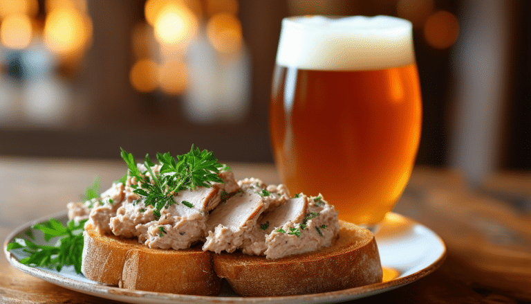 découvrez comment les toasts de rillettes de canard se marient à merveille avec une bière ambrée. une alliance parfaite pour sublimer vos apéritifs et étonner vos convives !